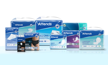 Inkontinensskydd fr&aring;n Attends
