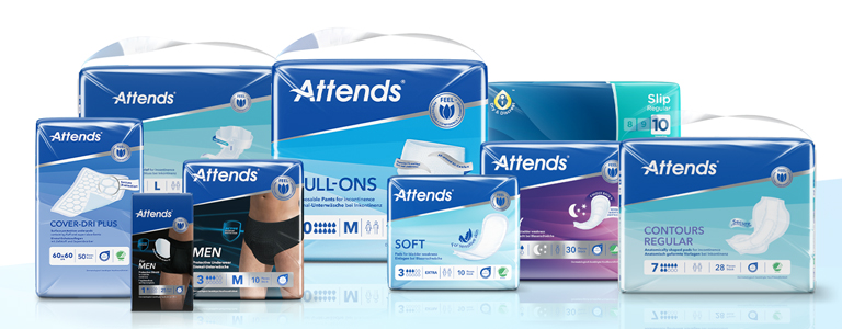 Inkontinensskydd fr&aring;n Attends